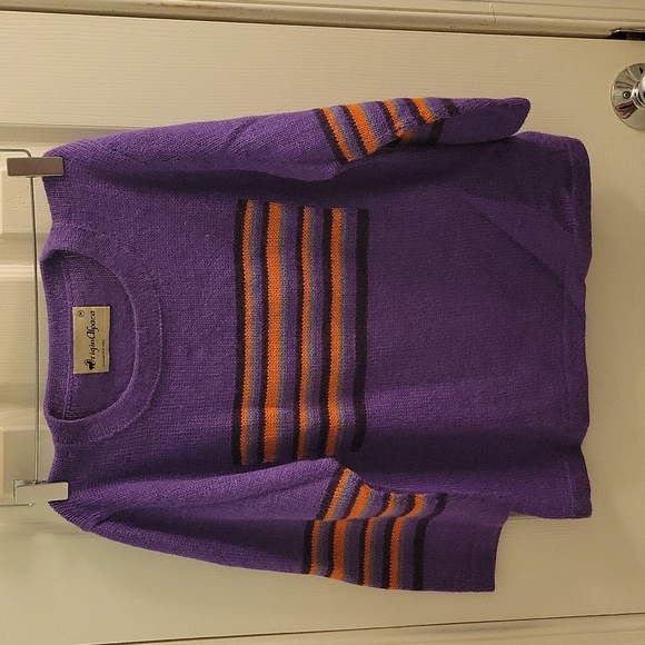 Origin Alpaca, size M, purple Alpaca sweater. - Picture 4 of 7